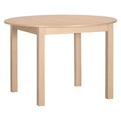 Kulatý dřevěný rozkládací jídelní stůl Artemob Haily