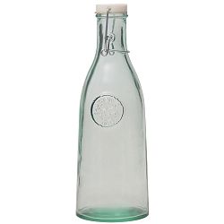 Láhev s uzávěrem z recyklovaného skla Ego Dekor Authentic, 1 l