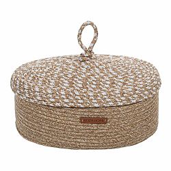 Látkový dekorativní úložný box s víkem – Mioli Decor