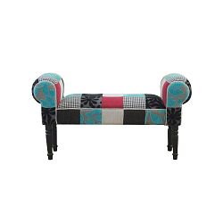 Lavice s nohami z březového dřeva Mauro Ferretti Panca Moradabad