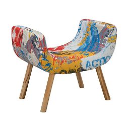 Lavice s podnožím z borovicového Mauro Ferretti Times Square