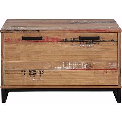 Lavice s výkopem  z masivního borovicového dřeva Støraa Santana