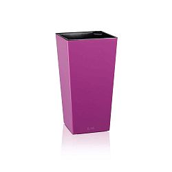 Lesklý fuchsiový květináč vhodný i do exteriéru Gardenico Elise, výška 46 cm