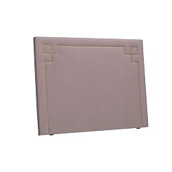 Levandulově fialové čelo postele THE CLASSIC LIVING Nicolas, 120 x 180 cm