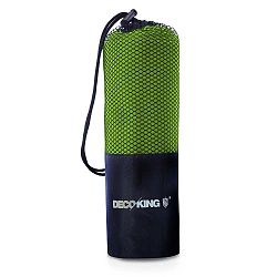 Limetkově zelená rychleschnoucí osuška DecoKing EKEA, 100 x 200 cm