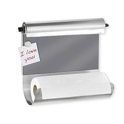 Magnetický držák na utěrku s dávkovačem fólie Wenko