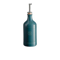 Makově modrá láhev na olej Emile Henry, objem 400 ml