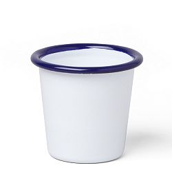 Malý bílý smaltovaný hrneček Falcon Enamelware, 124 ml