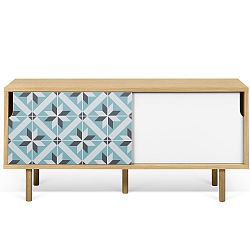 Malý TV stolek z dubového dřeva TemaHome Dann Makaresh