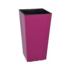 Matný fuchsiový květináč vhodný i do exteriéru Gardenico Elise, výška 46 cm