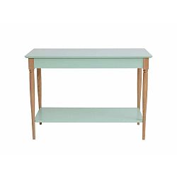 Mátově zelený konzolový stolek Ragaba Mamo, šířka 105 cm