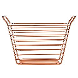 Měděný úložný košík Premier Housewares Mafalda, 17 x 21 cm