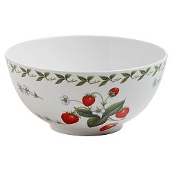Miska z kostního porcelánu Maxwell & Williams Orchard Fruits Strawberry, ⌀ 16 cm