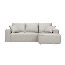 Modrá 3místná pohovka HARPER MAISON Cornelia, pravý roh