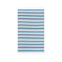 Modrá hammam osuška Begonville Skye Cool, 180 x 95 cm