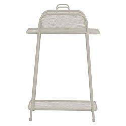 Modrá kovová police na balkon Garden Pleasure MWH, výška 105,5 cm