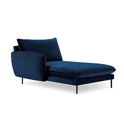 Modrá lenoška s područkou na pravé straně Cosmopolitan Design Vienna