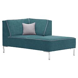 Modrá rohová lenoška Corinne Cobson Home Blackbird, pravý roh