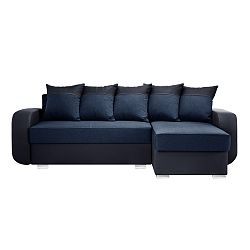 Modrá sedačka Interieur De Famille Paris Destin, pravý roh