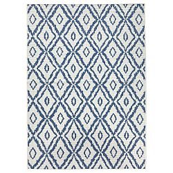 Modro-bílý oboustranný koberec Bougari Rio, 160 x 230 cm