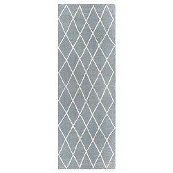 Modrý běhoun Elle Decor Passion Abbeville, 80 x 200 cm