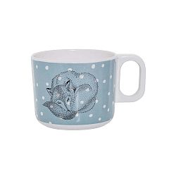 Modrý dětský hrnek z melaminu Bloomingville Toby, ⌀ 8 cm