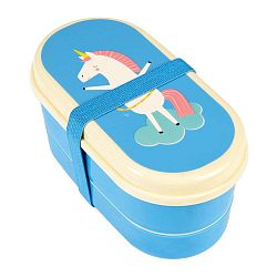 Modrý obědový box s jednorožcem Rex London Magical Unicorn