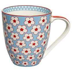 Modrý porcelánový hrnek Maxwell & Williams Cotton Bud, 500 ml