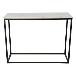 Mramorový konferenční stolek s černou konstrukcí RGE Accent, šířka 100 cm