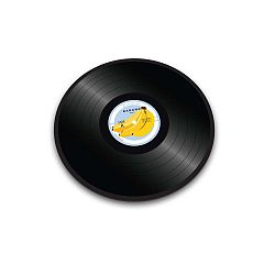 Multifunkční skleněná podložka Joseph Joseph Banana, ø 30 cm