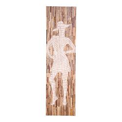 Nástěnná dekorace z mangového dřeva House Nordic Jali