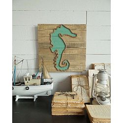 Nástěnná dřevěná dekorace Orchidea Milano Pannel Sea Horse