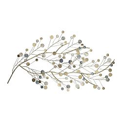 Nástěnná kovová dekorace ve zlaté barvě A Simple Mess Roer