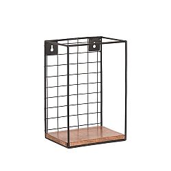 Nástěnná police z mangového dřeva LABEL51 Firm, šířka 20 cm