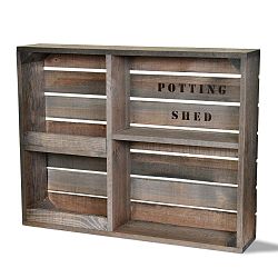 Nástěnná police ze smrkového dřeva Garden Trading Cloworth