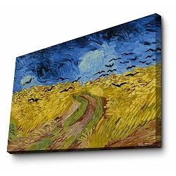 Nástěnná reprodukce na plátně Van Gogh, 100 x 70 cm