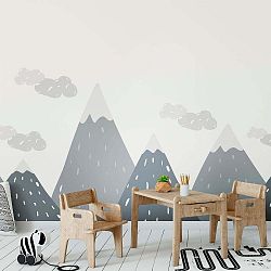 Nástěnná samolepka Ambiance Scandinavian Giant Mountains Dinka