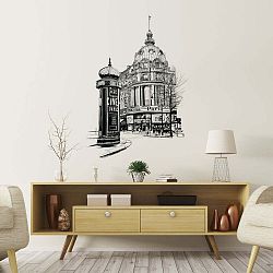 Nástěnná samolepka Ambiance Wall Decal Paris the Racecourse, 55 x 40 cm