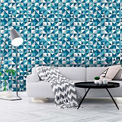 Nástěnná samolepka Ambiance Wall Decal Scandinavian Bergen, 40 x 40 cm