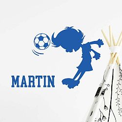 Nástěnná samolepka se jménem Ambiance Little Footballer