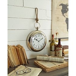 Nástěnné závěsné hodiny Orchidea Milano Wall Clock London City Shine