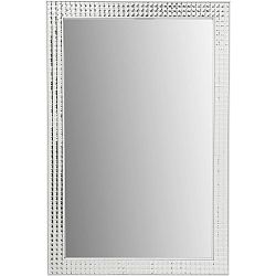 Nástěnné zrcadlo Kare Design Crystals White, 80 x 60 cm