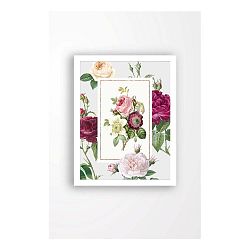 Nástěnný obraz na plátně v bílém rámu Tablo Center Old Times, 29 x 24 cm