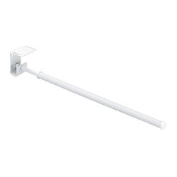 Nástěnný teleskopický držák na ručníky Wenko Basic Slide Bar Uno