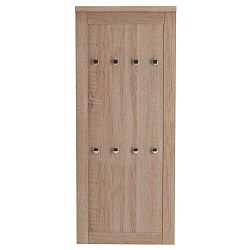 Nástěnný věšák v barvě dubového dřeva Støraa Hector