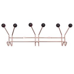 Nástěnný věšák v měděné barvě PT LIVING Jupiter, délka 43 cm