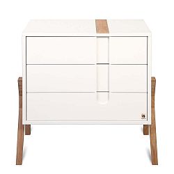 Nízká komoda se 3 zásuvkami a snímatelným přebalovacím pultem YappyKids Icon