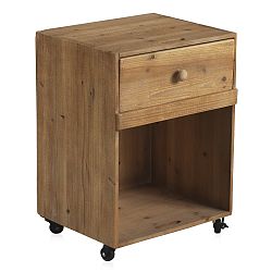 Noční stolek na kolečkách se zásuvkou Geese Talinn