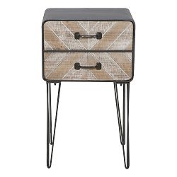 Noční stolek se 2 zásuvkami Mauro Ferretti Oklahoma
