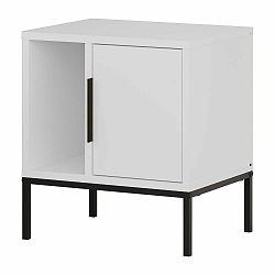 Noční stolek v dekoru dubu v přírodní barvě Lani – Marckeric